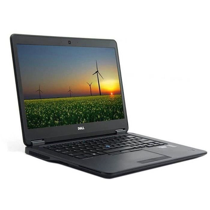 Ordinateur portable - DELL E7470 - 14 " - ROM 256 Go - RAM 8 Go - Reconditionné - Etat correct