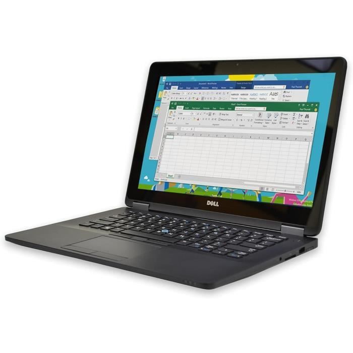DELL Latitude 7470 14" FHD, Core i5-6300U, 8Go de RAM, 256Go SSD, AZERTY, Win 11 Pro (2016) - Reconditionné - Etat correct